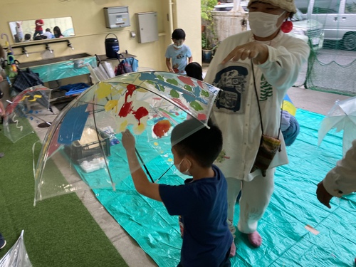 傘アートワークショップ 傘アートワークショップ