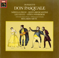 歴史的解釈と現代的解釈を見事に融合　ムーティ ブルスカンティーニ フレーニ ドニゼッティ 歌劇「ドン・パスクワーレ」