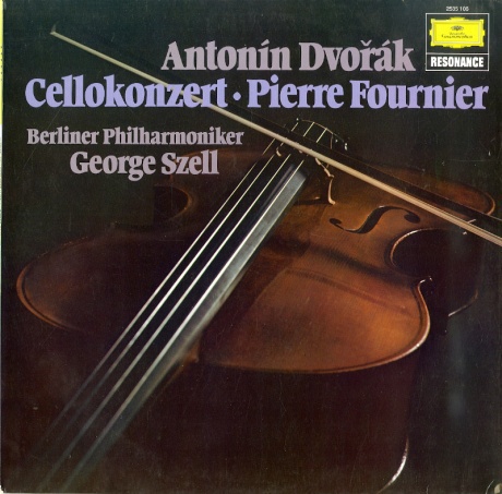 DE DGG 2535 106 フルニエ&セル ドヴォルザーク:チェロ協奏曲