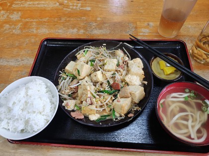 ★たまに食べたくなる「ふくや」の豆腐チャンプルー ★たまに食べたくなる「ふくや」の豆腐チャンプルー
