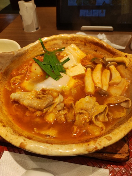 ★そんなに辛くない?キムチ鍋定食ランチ ★そんなに辛くない?キムチ鍋定食ランチ