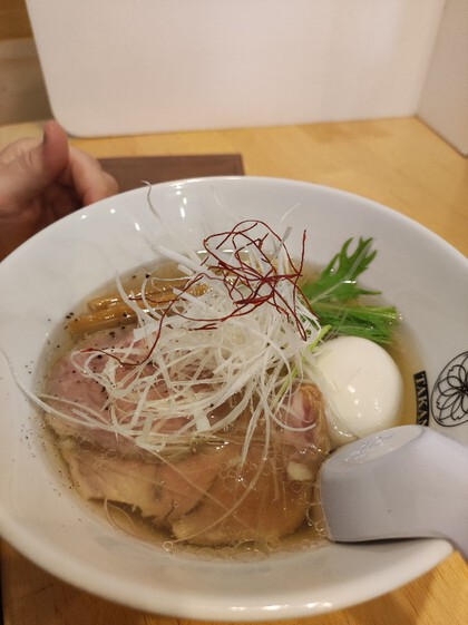 ★塩ラーメン専門店!?の焼き煮干しラーメン ★塩ラーメン専門店!?の焼き煮干しラーメン