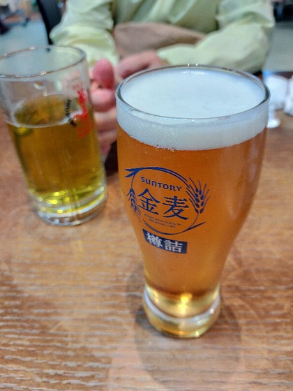 ★農連プラザ内の千ベロで軽く晩酌 ★農連プラザ内の千ベロで軽く晩酌