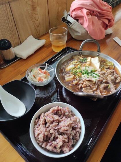 ★引越し先周辺を歩いて見つけた定食屋さんでランチ ★引越し先周辺を歩いて見つけた定食屋さんでランチ