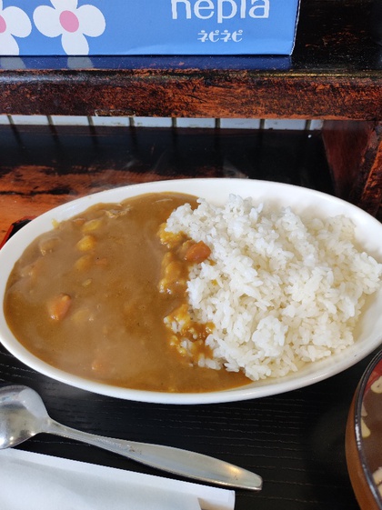★ひがし食堂(おもろまち公園内)のシンプルなカレーライス ★ひがし食堂(おもろまち公園内)のシンプルなカレーライス