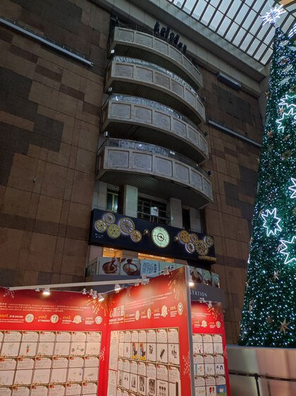 ★台北駅のクリスマスツリー ★台北駅のクリスマスツリー