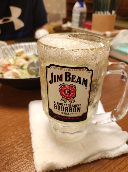 ★地元の居酒屋さんで、長男と週末に飲む ★地元の居酒屋さんで、長男と週末に飲む