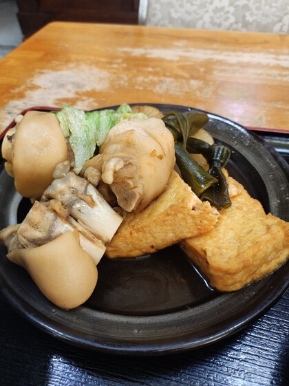 ★ぷるぷるテビチが3個も入った煮付け定食ランチ ★ぷるぷるテビチが3個も入った煮付け定食ランチ