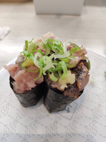 ★回転寿司屋さんで天ぷらランチ ★回転寿司屋さんで天ぷらランチ