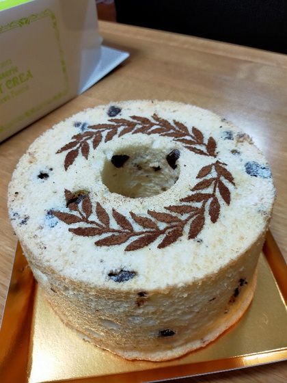 ★店名が覚えきれないケーキ屋さんのシフォンケーキ ★店名が覚えきれないケーキ屋さんのシフォンケーキ