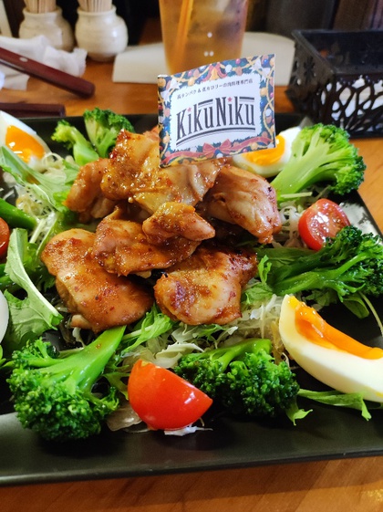 ★温かいスープとピリ辛チキンランチ ★温かいスープとピリ辛チキンランチ