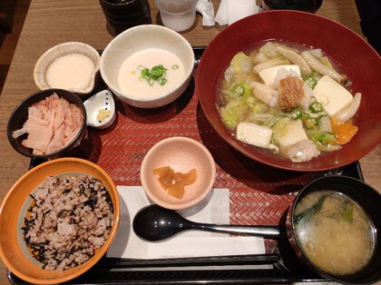 ★とろろが2つも、大戸屋さんでランチ ★とろろが2つも、大戸屋さんでランチ