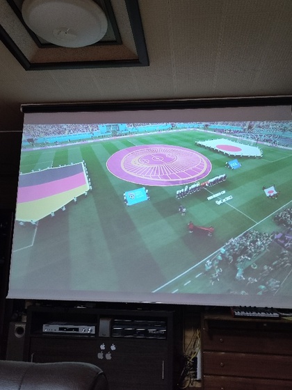 ★ワールドカップサッカー、日本代表勝利! ★ワールドカップサッカー、日本代表勝利!