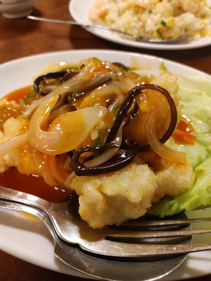 ★南風原の老舗「金門飯店」で夕食 ★南風原の老舗「金門飯店」で夕食