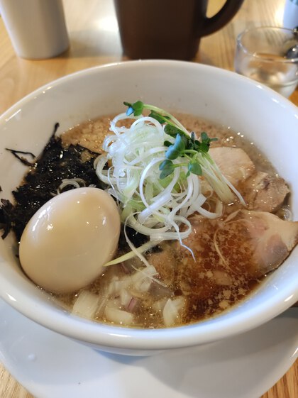 ★背脂醤油ラーメン(味玉付き)麺大盛り ★背脂醤油ラーメン(味玉付き)麺大盛り