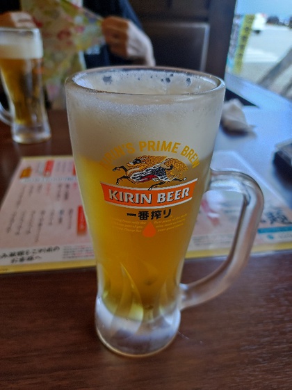 ★ウォーキング後の一軒目、ビールで喉を潤す1 ★ウォーキング後の一軒目、ビールで喉を潤す1