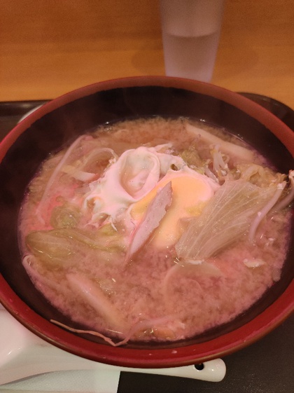 ★パチンコ屋さんの味噌汁ランチ ★パチンコ屋さんの味噌汁ランチ