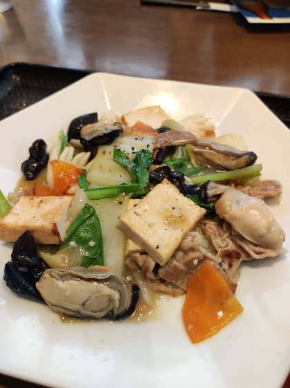 ★ポイントが貯まったので、いつもより豪華な牡蠣料理ランチ ★ポイントが貯まったので、いつもより豪華な牡蠣料理ランチ