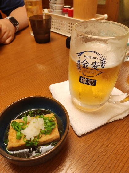 ★地元の居酒屋さんで、長男と週末に飲む ★地元の居酒屋さんで、長男と週末に飲む