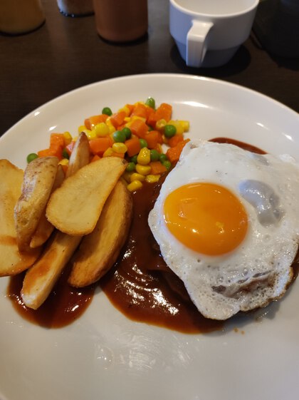 ★がっつり、ハンバーグステーキランチ ★がっつり、ハンバーグステーキランチ