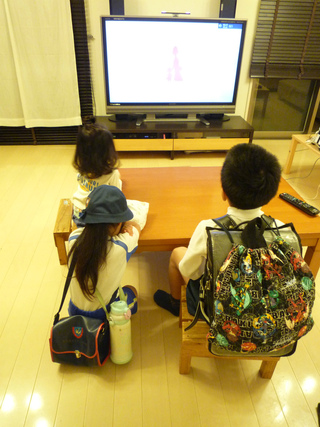 今朝、6:30の様子