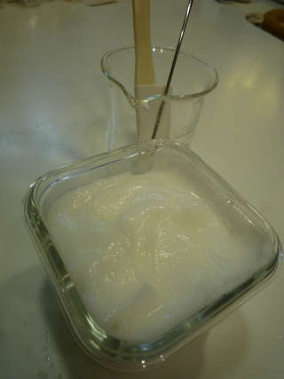 恒例のクリーム作り(*^_^*)