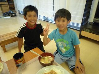 今日はお友達も一緒♪