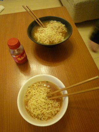 ラーメン♪作ってもらったよ