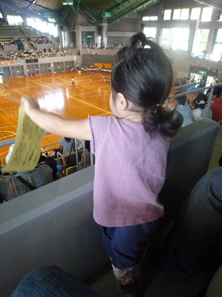 長女、運動会