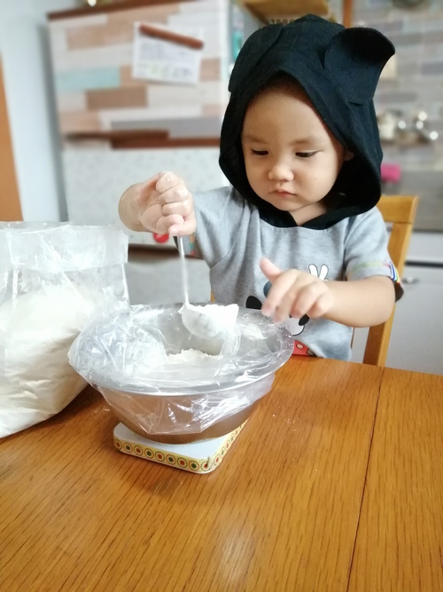 親子クッキング♪ 親子クッキング♪