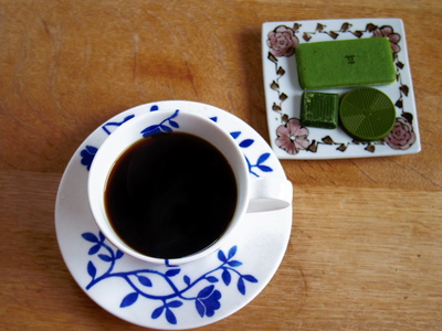 福島の朝ごはんと抹茶のお菓子三種