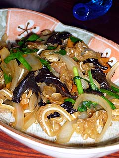 喜八のミミガーイリチャー