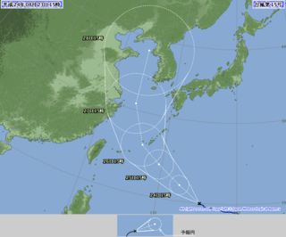 台風15号情報!!