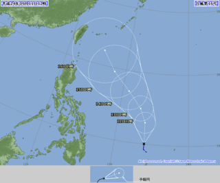 台風16号情報!!