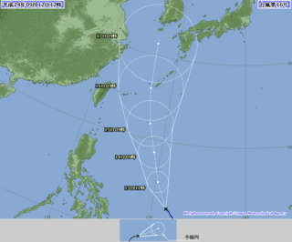 台風16号情報!!