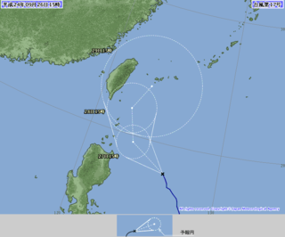 台風17号情報!!