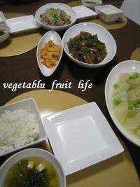 野菜料理の数々 2008/08/28 12:30:00
