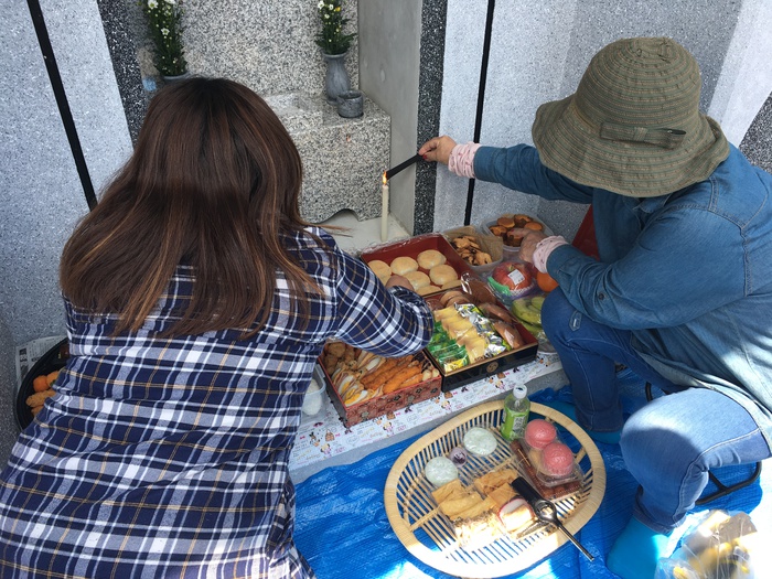 【旦那側シーミー】今年もオニギリ担当(笑)来年は頑張りまーす!!! 【旦那側シーミー】今年もオニギリ担当(笑)来年は頑張りまーす!!!