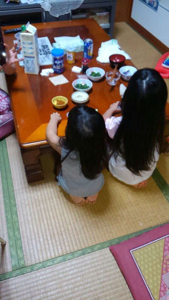 孫が全員泊まりに来ました 孫が全員泊まりに来ました