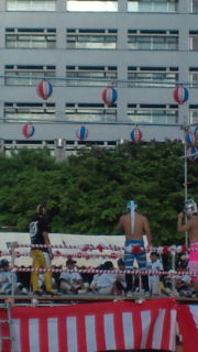 夏祭りでした