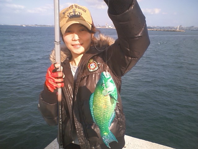 釣り納め、初釣り、初物