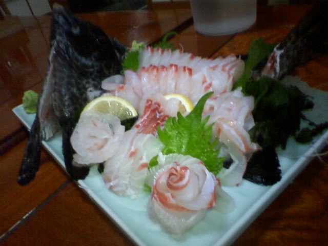釣り納め、初釣り、初物