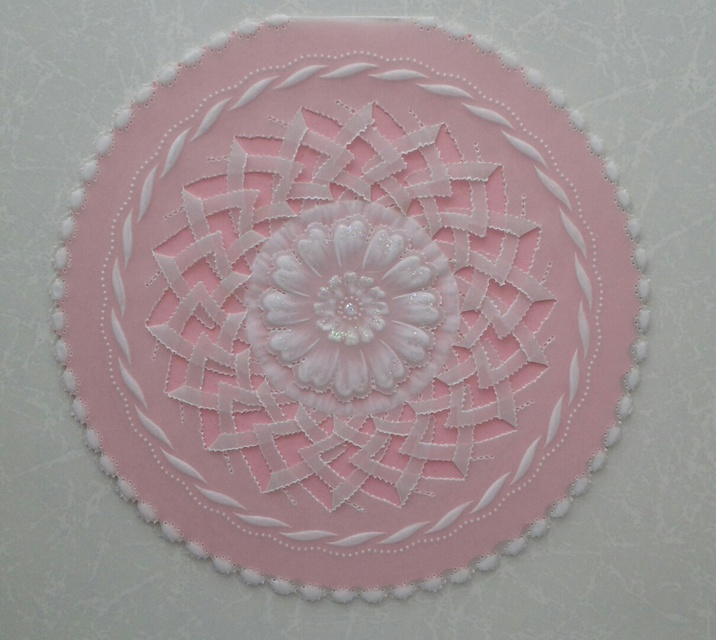 Circle card 花と円 Circle card 花と円