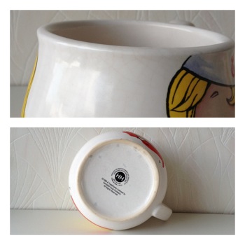 ▼△.. gypsyblue ..△▼ パスタにもシチューにも!キャンベルスープマグ。(SOLD)