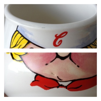 ▼△.. gypsyblue ..△▼ パスタにもシチューにも!キャンベルスープマグ。(SOLD)