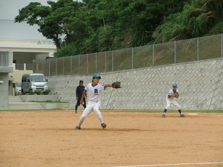 大里ベースボールキッズ・江口ホエールズ・白川ヒリューズ・戦