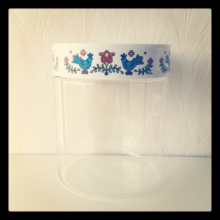 ▼△.. gypsyblue ..△▼ Pyrexガラスキャニスターセット(SOLD)