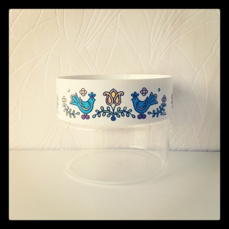 ▼△.. gypsyblue ..△▼ Pyrexガラスキャニスターセット(SOLD)