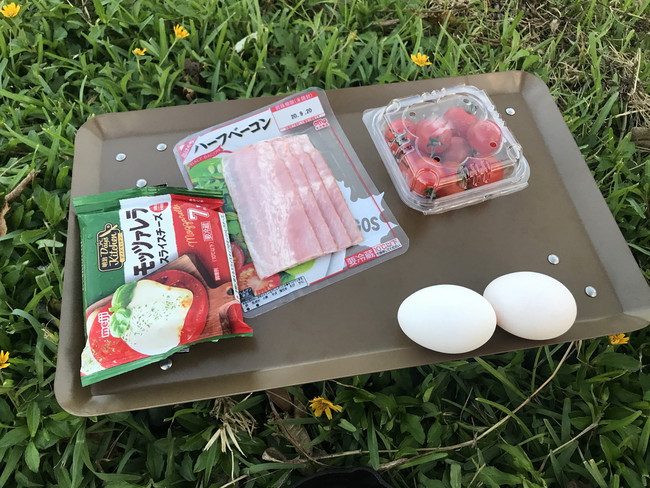ソロキャンプで作るホットサンドの材料紹介 ソロキャンプで作るホットサンドの材料紹介