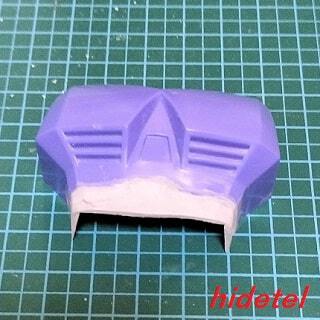 溶きパテ作業 溶きパテ作業